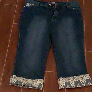Laser jeans size 20 capris